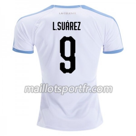 Maillot de Foot Uruguay Luis Suarez 9 Extérieur 2019 Copa América